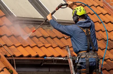 Démoussage et hydrofuge de toiture à Sainte-Marie-en-Chanois